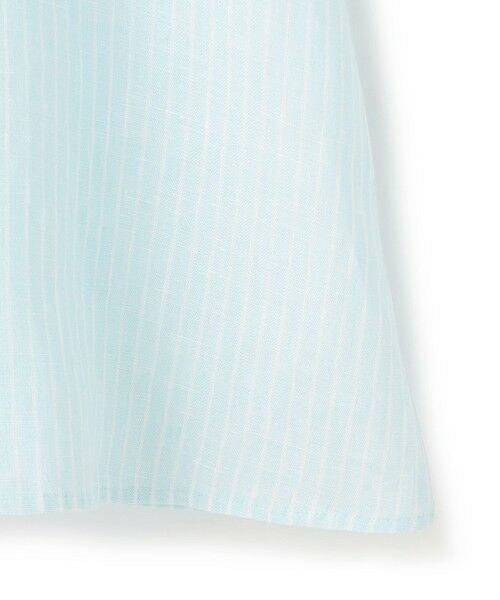 S size ONWARD(小さいサイズ) / エスサイズオンワード シャツ・ブラウス | LIBECOリネン ポケット刺繍 クロップドシャツ | 詳細17