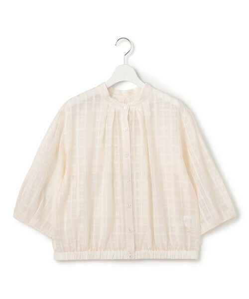 S size ONWARD(小さいサイズ) / エスサイズオンワード シャツ・ブラウス | シャドーシアーチェック 2WAY ブラウス | 詳細6