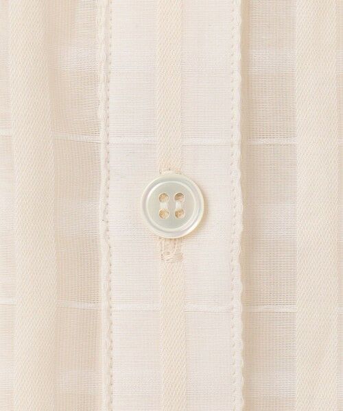 S size ONWARD(小さいサイズ) / エスサイズオンワード シャツ・ブラウス | シャドーシアーチェック 2WAY ブラウス | 詳細10