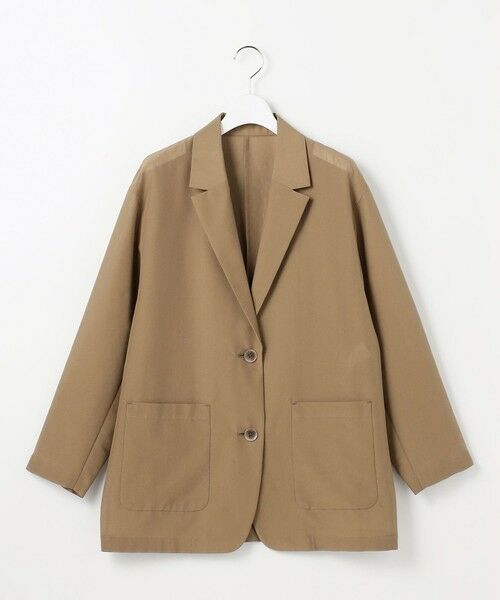 S size ONWARD(小さいサイズ) / エスサイズオンワード テーラードジャケット | 【カタログ掲載・軽やか】シアーボイルテーラード ジャケット | 詳細3