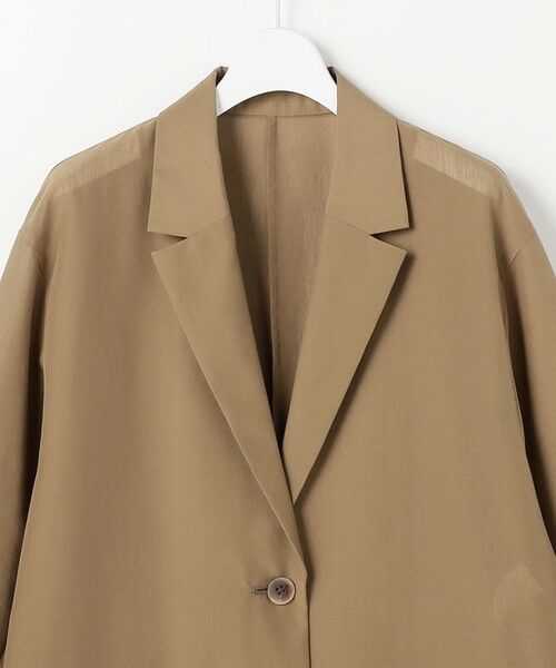S size ONWARD(小さいサイズ) / エスサイズオンワード テーラードジャケット | 【カタログ掲載・軽やか】シアーボイルテーラード ジャケット | 詳細4