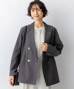 S size ONWARD(小さいサイズ) / エスサイズオンワード その他アウター | MANTECOブライトワッシャー ダブル ジャケット