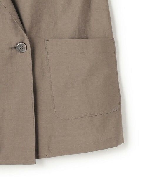 S size ONWARD(小さいサイズ) / エスサイズオンワード その他アウター | MANTECOブライトワッシャー ダブル ジャケット | 詳細13