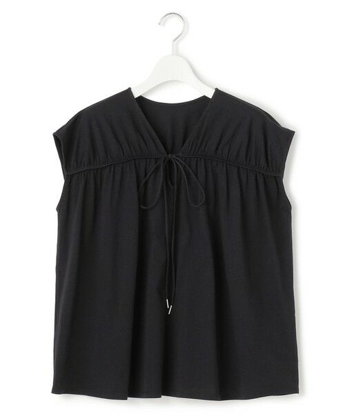 S size ONWARD(小さいサイズ) / エスサイズオンワード カットソー | 【SLOW/一部店舗限定】シャーリングデザイン 2WAY カットソー | 詳細4