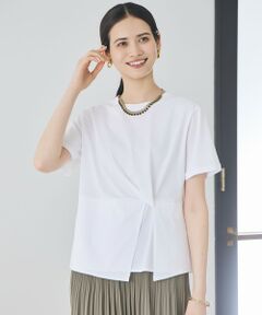 S size ONWARD(小さいサイズ) / エスサイズオンワード カットソー | ツイストディテール Tシャツ