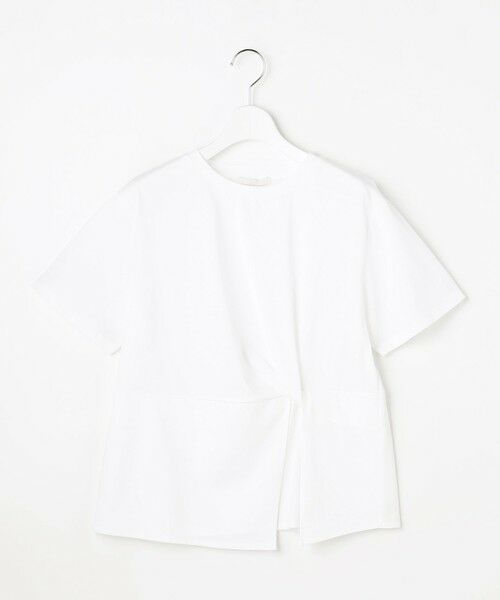 S size ONWARD(小さいサイズ) / エスサイズオンワード カットソー | ツイストディテール Tシャツ | 詳細3