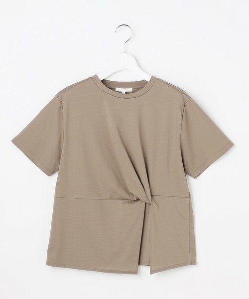 S size ONWARD(小さいサイズ) / エスサイズオンワード カットソー | ツイストディテール Tシャツ | 詳細12