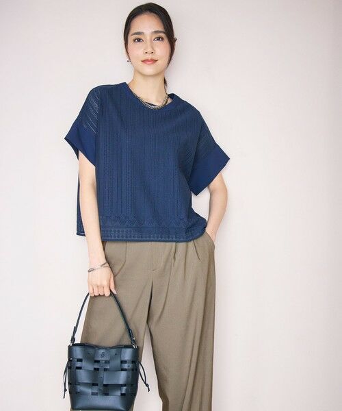 S size ONWARD(小さいサイズ) / エスサイズオンワード カットソー | 【カタログ掲載・2点SET】レースエッジ プルオーバー | 詳細19