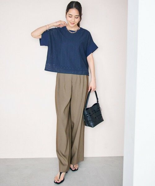 S size ONWARD(小さいサイズ) / エスサイズオンワード カットソー | 【カタログ掲載・2点SET】レースエッジ プルオーバー | 詳細20