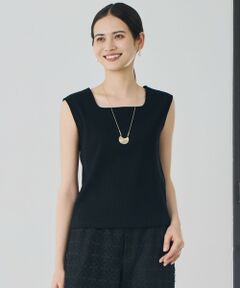 S size ONWARD(小さいサイズ) / エスサイズオンワード タンクトップ | 【SHIHOさん着用】スクエアネック インナー