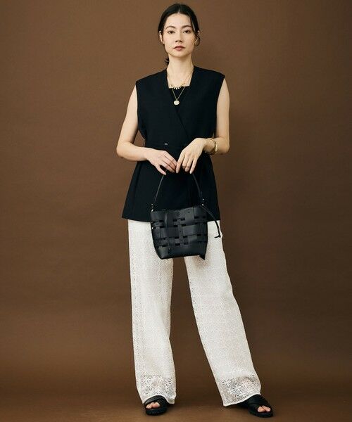 S size ONWARD(小さいサイズ) / エスサイズオンワード タンクトップ | 【SHIHOさん着用】スクエアネック インナー | 詳細7