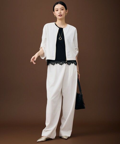 S size ONWARD(小さいサイズ) / エスサイズオンワード タンクトップ | 【累計3000枚突破の名品がアップデート・着回し力抜群】レース タンクトップ | 詳細6