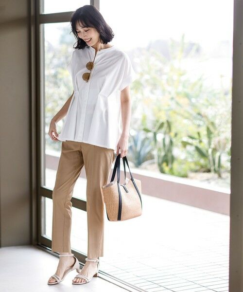 S size ONWARD(小さいサイズ) / エスサイズオンワード カットソー | カナパウエストタック プルオーバー | 詳細2