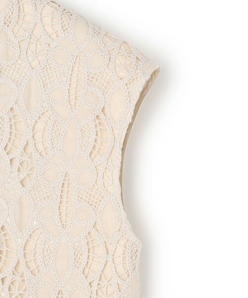 S size ONWARD(小さいサイズ) / エスサイズオンワード カットソー | 【先行予約】コードエンブロイダリージャージー フレンチスリーブ カットソー | 詳細14