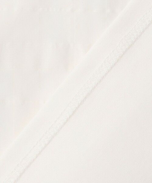 S size ONWARD(小さいサイズ) / エスサイズオンワード シャツ・ブラウス | シアーチェックレイヤード フレア Tブラウス | 詳細9