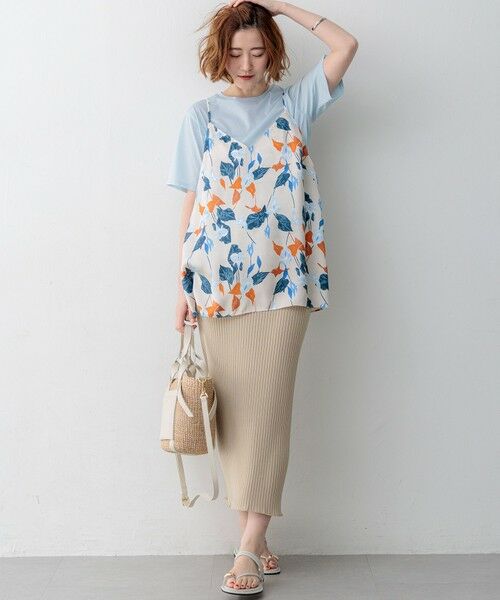 S size ONWARD(小さいサイズ) / エスサイズオンワード カットソー | 【見上愛さん着用】シアーコンフォート クルーネック Tシャツ | 詳細20