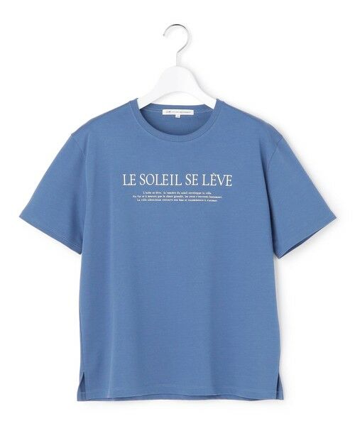 S size ONWARD(小さいサイズ) / エスサイズオンワード カットソー | LE SOLEIL SE LEVE ロゴ Tシャツ | 詳細9