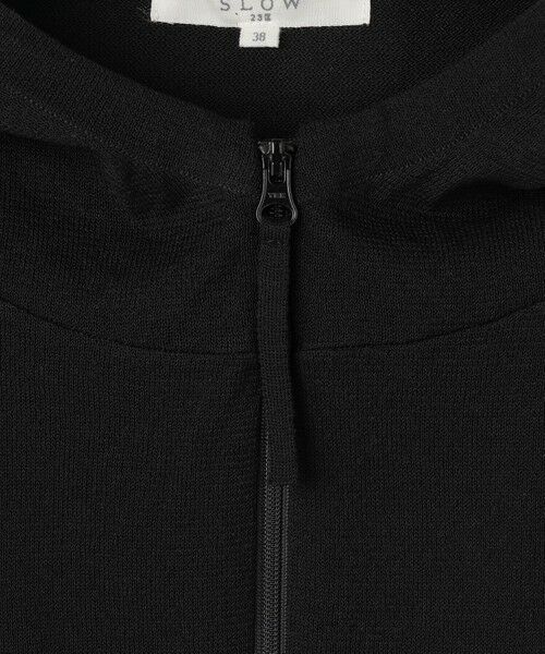 S size ONWARD(小さいサイズ) / エスサイズオンワード パーカー | 【SLOW/一部店舗限定】シアーニット パーカー | 詳細12