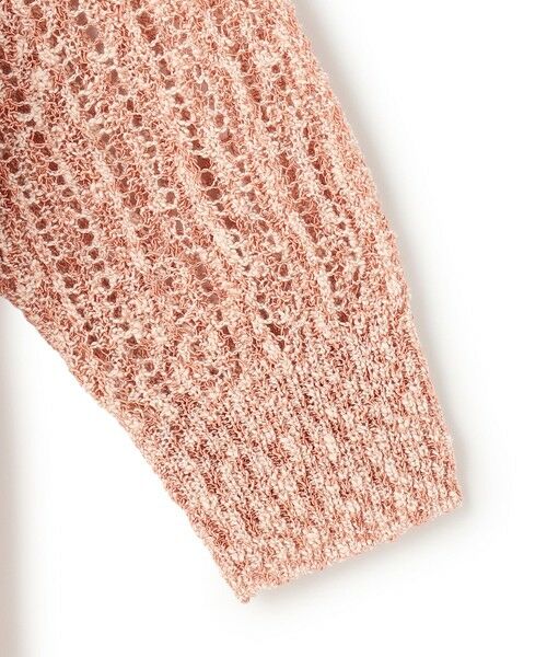 S size ONWARD(小さいサイズ) / エスサイズオンワード ニット・セーター | 【SLOW/一部店舗限定】エンブロイダリープルオーバー サマー ニット | 詳細5