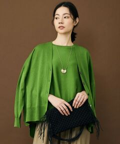 S size ONWARD(小さいサイズ) / エスサイズオンワード カーディガン・ボレロ | ドライシアーファインゲージ カーディガン