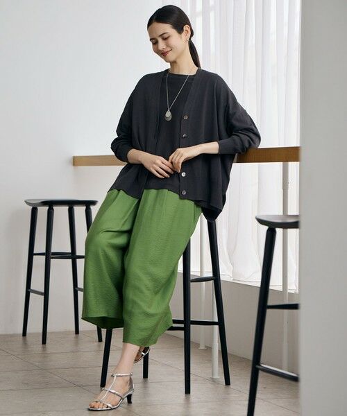 S size ONWARD(小さいサイズ) / エスサイズオンワード カーディガン・ボレロ | ドライシアーファインゲージ カーディガン | 詳細14