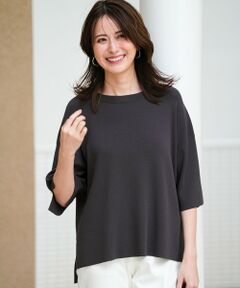 S size ONWARD(小さいサイズ) / エスサイズオンワード ニット・セーター | 【アイスタッチ】ボートネックニット プルオーバー