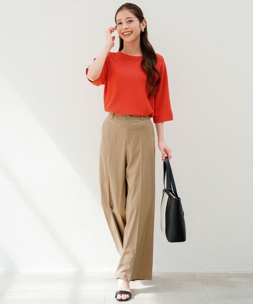 S size ONWARD(小さいサイズ) / エスサイズオンワード ニット・セーター | 【アイスタッチ】ボートネックニット プルオーバー | 詳細2