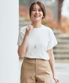 S size ONWARD(小さいサイズ) / エスサイズオンワード ニット・セーター | 【アイスタッチ】フレンチスリーブ ニット