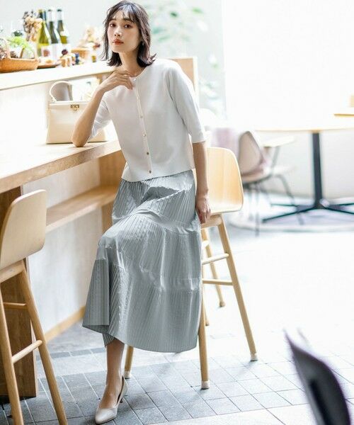 S size ONWARD(小さいサイズ) / エスサイズオンワード カーディガン・ボレロ | 【アイスタッチ】ハーフスリーブ カーディガン | 詳細11