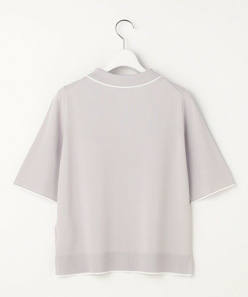 S size ONWARD(小さいサイズ) / エスサイズオンワード ニット・セーター | 【アイスタッチ】ポロ ニット | 詳細7