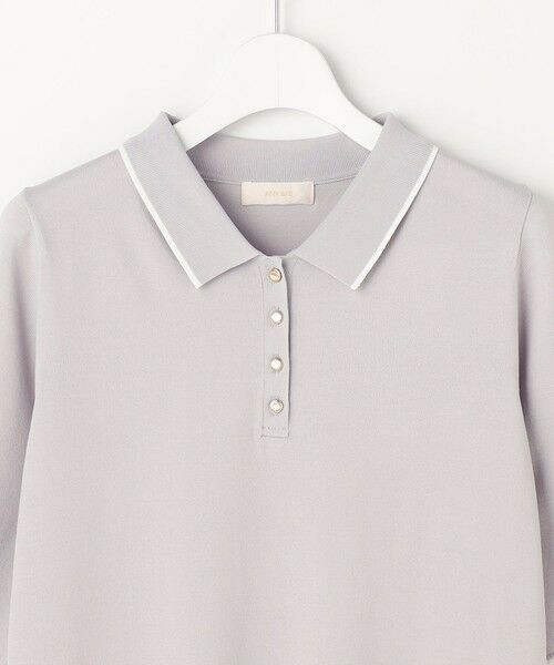 S size ONWARD(小さいサイズ) / エスサイズオンワード ニット・セーター | 【アイスタッチ】ポロ ニット | 詳細8