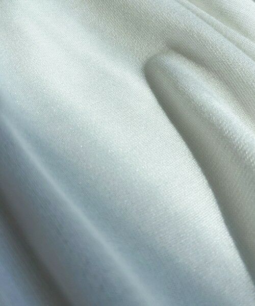 S size ONWARD(小さいサイズ) / エスサイズオンワード ニット・セーター | シャイニーシアーニット ジップアップ パーカー | 詳細5