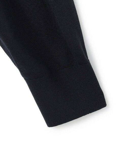 S size ONWARD(小さいサイズ) / エスサイズオンワード ニット・セーター | シャイニーシアーニット ジップアップ パーカー | 詳細26