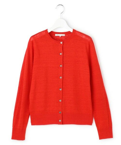 S size ONWARD(小さいサイズ) / エスサイズオンワード カーディガン・ボレロ | 【一部予約/見上愛さん着用】ピュアリネンハイゲージ カーディガン | 詳細2