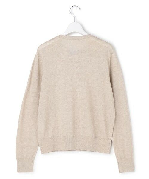 S size ONWARD(小さいサイズ) / エスサイズオンワード カーディガン・ボレロ | 【一部予約/見上愛さん着用】ピュアリネンハイゲージ カーディガン | 詳細6