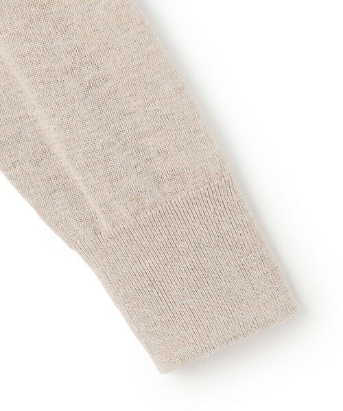 S size ONWARD(小さいサイズ) / エスサイズオンワード カーディガン・ボレロ | 【一部予約/見上愛さん着用】ピュアリネンハイゲージ カーディガン | 詳細8