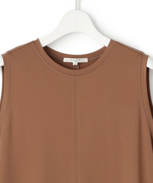 S size ONWARD(小さいサイズ) / エスサイズオンワード ロング・マキシ丈ワンピース | 【SLOW/一部店舗限定】ファンクショナル ノースリーブ ワンピース | 詳細7