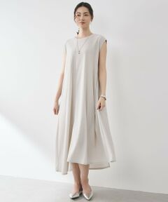 S size ONWARD(小さいサイズ) / エスサイズオンワード ロング・マキシ丈ワンピース | 【カタログ掲載・WEB先行販売】ストレッチアムンゼン ワンピース