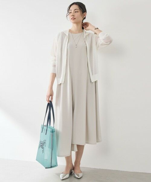 S size ONWARD(小さいサイズ) / エスサイズオンワード ロング・マキシ丈ワンピース | 【カタログ掲載・WEB先行販売】ストレッチアムンゼン ワンピース | 詳細2