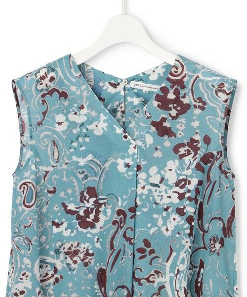 S size ONWARD(小さいサイズ) / エスサイズオンワード ドレス | Ericaランダムペイズリープリント ワンピース | 詳細6