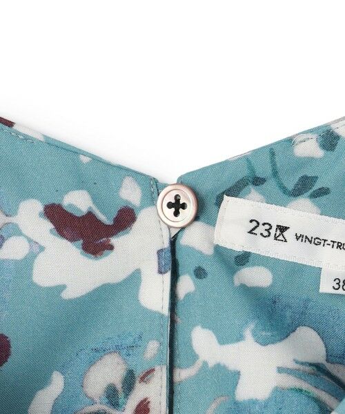 S size ONWARD(小さいサイズ) / エスサイズオンワード ドレス | Ericaランダムペイズリープリント ワンピース | 詳細10