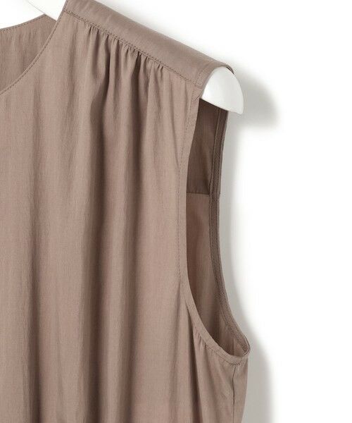 S size ONWARD(小さいサイズ) / エスサイズオンワード ロング・マキシ丈ワンピース | シルキーライトクロス フレアワンピース | 詳細6