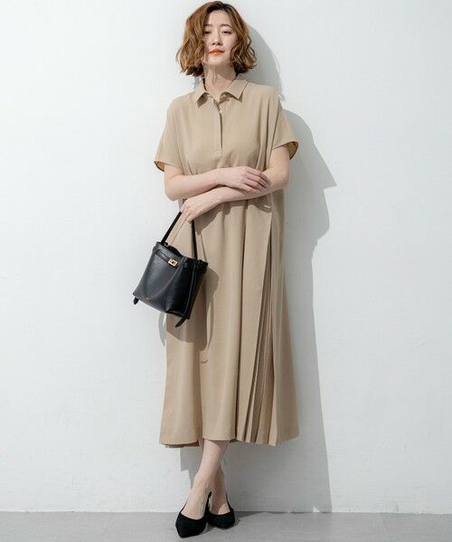 S size ONWARD(小さいサイズ) / エスサイズオンワード ロング・マキシ丈ワンピース | ドライ2WAYツイル ワンピース | 詳細1