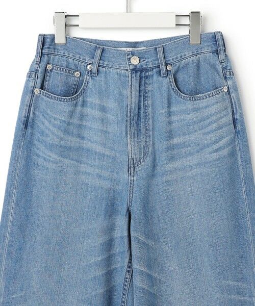 S size ONWARD(小さいサイズ) / エスサイズオンワード デニムパンツ | 【SLOW/一部店舗限定】LIGHT DENIM  ワイド パンツ | 詳細8