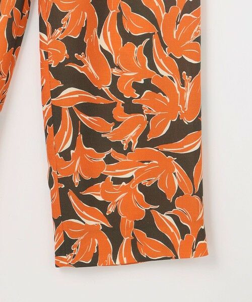 S size ONWARD(小さいサイズ) / エスサイズオンワード その他パンツ | 【カタログ掲載】シアーカラミプリントワイド パンツ | 詳細8