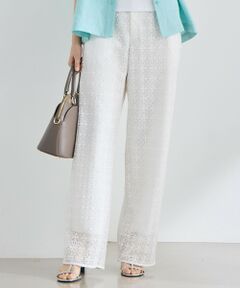 S size ONWARD(小さいサイズ) / エスサイズオンワード その他パンツ | 【カタログ掲載】ジオメトリックレース パンツ