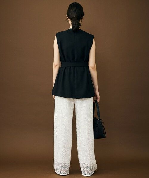 S size ONWARD(小さいサイズ) / エスサイズオンワード その他パンツ | 【カタログ掲載】ジオメトリックレース パンツ | 詳細4