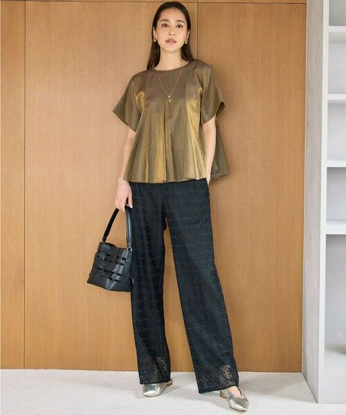 S size ONWARD(小さいサイズ) / エスサイズオンワード その他パンツ | 【カタログ掲載】ジオメトリックレース パンツ | 詳細11