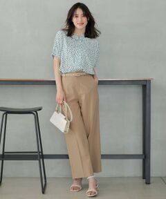 S size ONWARD(小さいサイズ) / エスサイズオンワード その他パンツ | エアリーストレッチ ワイドパンツ