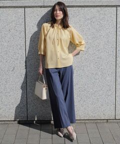 S size ONWARD(小さいサイズ) / エスサイズオンワード その他パンツ | エアリーストレッチ ワイドパンツ